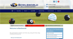 Desktop Screenshot of bowlsworld.co.uk
