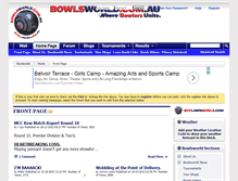 Tablet Screenshot of bowlsworld.com.au